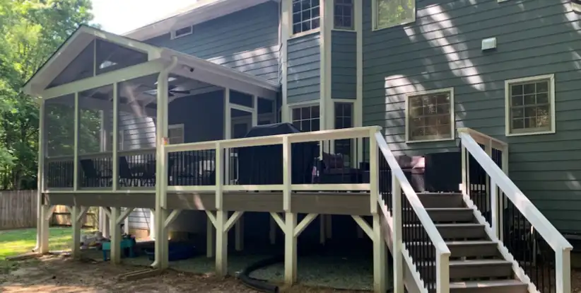 Screened Porch design and installation Durham