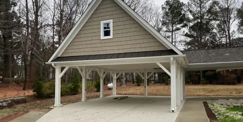 Detached Carport Design and Installation