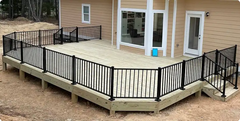 Pressure-Treated Pine Deck Builder