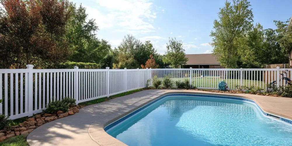 Sierra Residential Vinyl Pool Fence