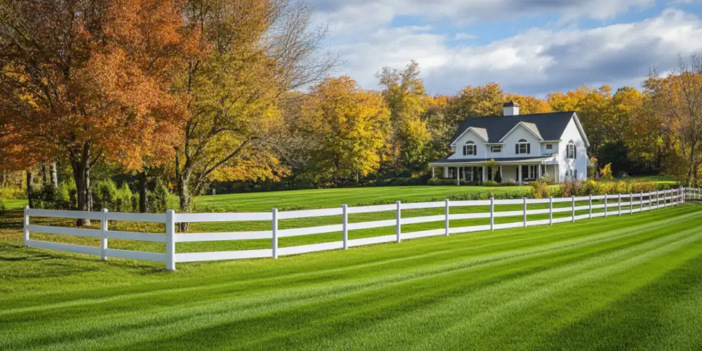 Sierra Residential Vinyl Ranch-Rail Fence