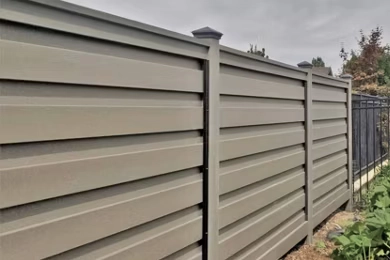 Trex Composite Fence Horizontal with rail